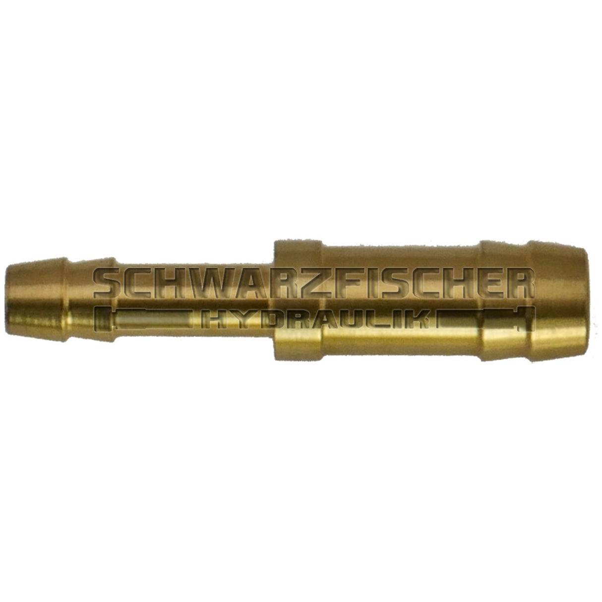 Schlauchverbinder Gerade in Messing von Schwarzfischer Hydraulik