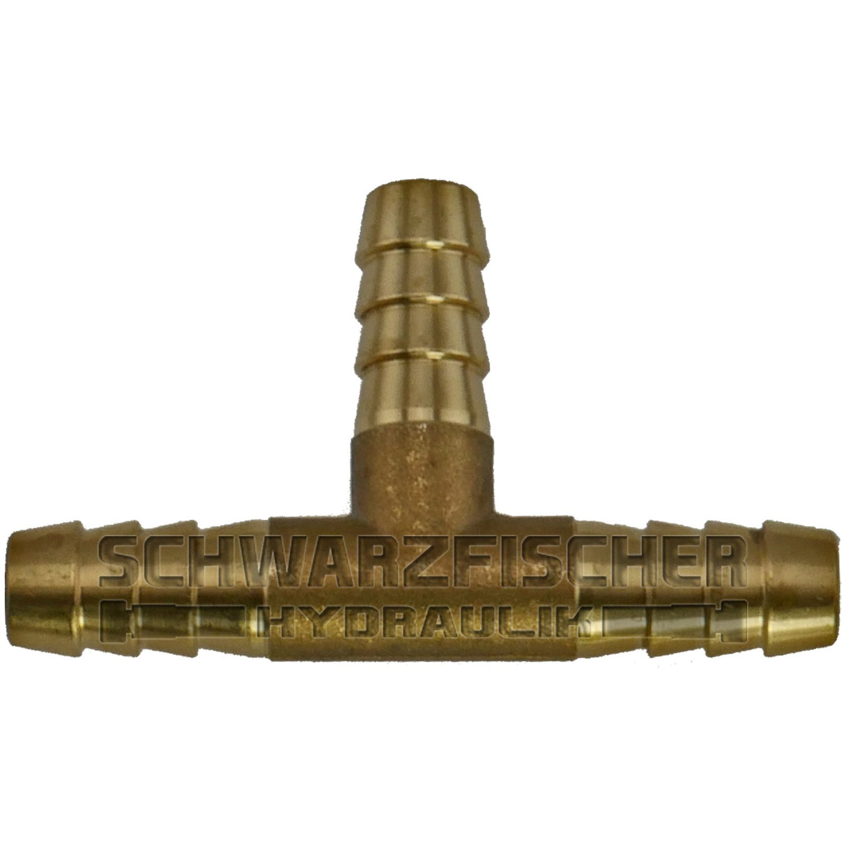 T - Schlauchverbinder in Messing von Schwarzfischer Hydraulik