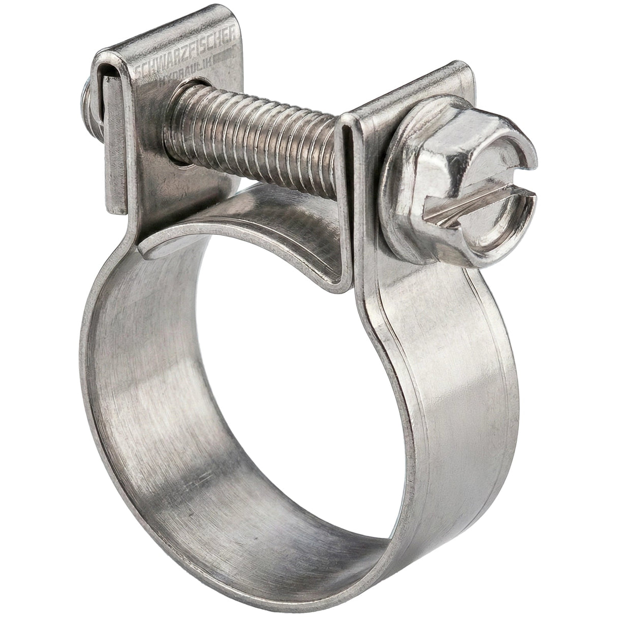 Mini Schlauchschelle Edelstahl W4 (V2A) von Schwarzfischer Hydraulik