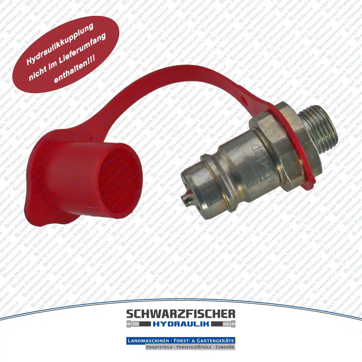 Staubkappe / Staubschutz für Hydraulikkupplungen | Stecker oder Muffe von Schwarzfischer Hydraulik