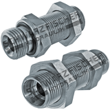 Gerade Hydraulik Einschraub- Schottverschraubung Baureihe S zölliges Gewinde