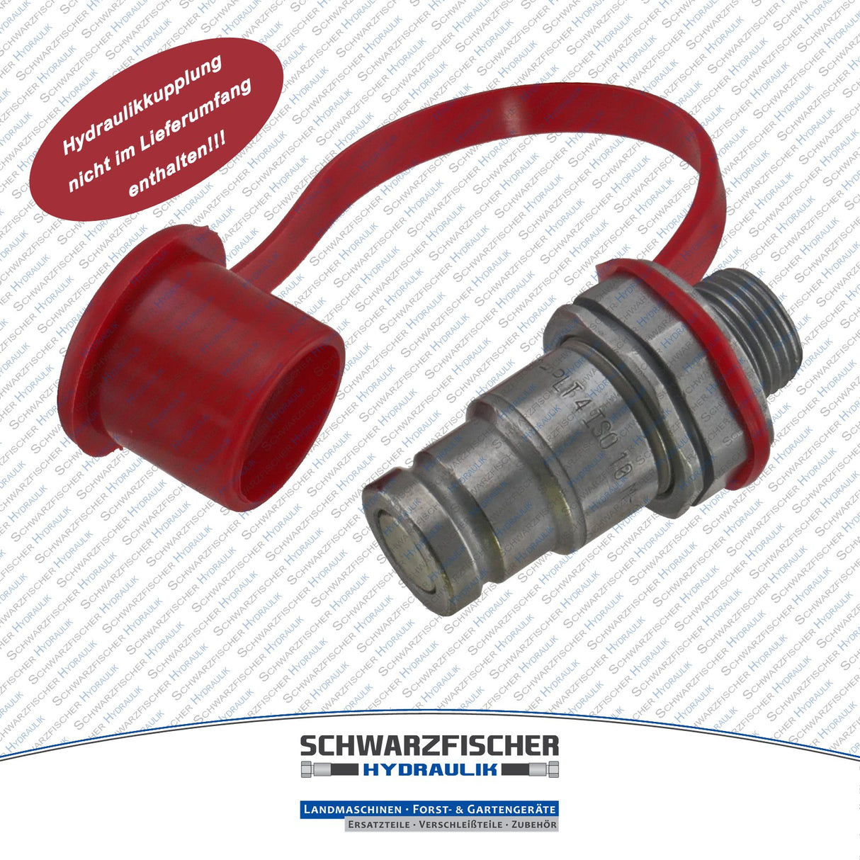 Staubkappe / Staubschutz für Hydraulikkupplungen | Stecker oder Muffe von Schwarzfischer Hydraulik