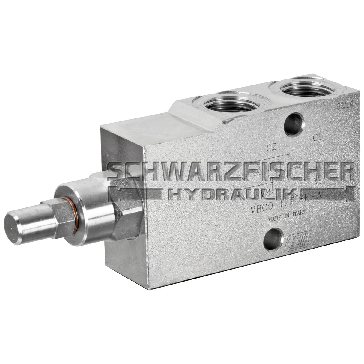 Hydraulik Senkbremsventil einfachwirkend Overcenter Valves VBCD von Schwarzfischer Hydraulik