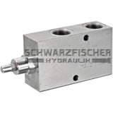 Hydraulik Senkbremsventil einfachwirkend Overcenter Valves VBCD von Schwarzfischer Hydraulik