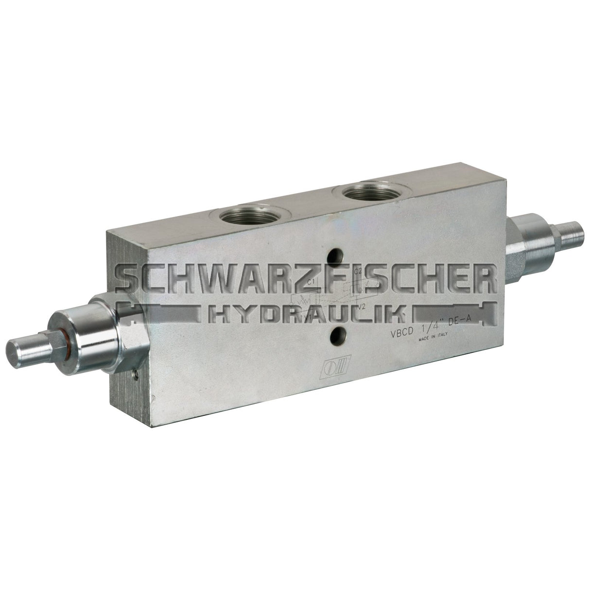 Hydraulik Senkbremsventil doppelwirkend Overcenter Valves VBCD von Schwarzfischer Hydraulik