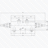 Hydraulik Ventil Senkbremsventil doppelwirkend druckkompensiert VBCD von Schwarzfischer Hydraulik