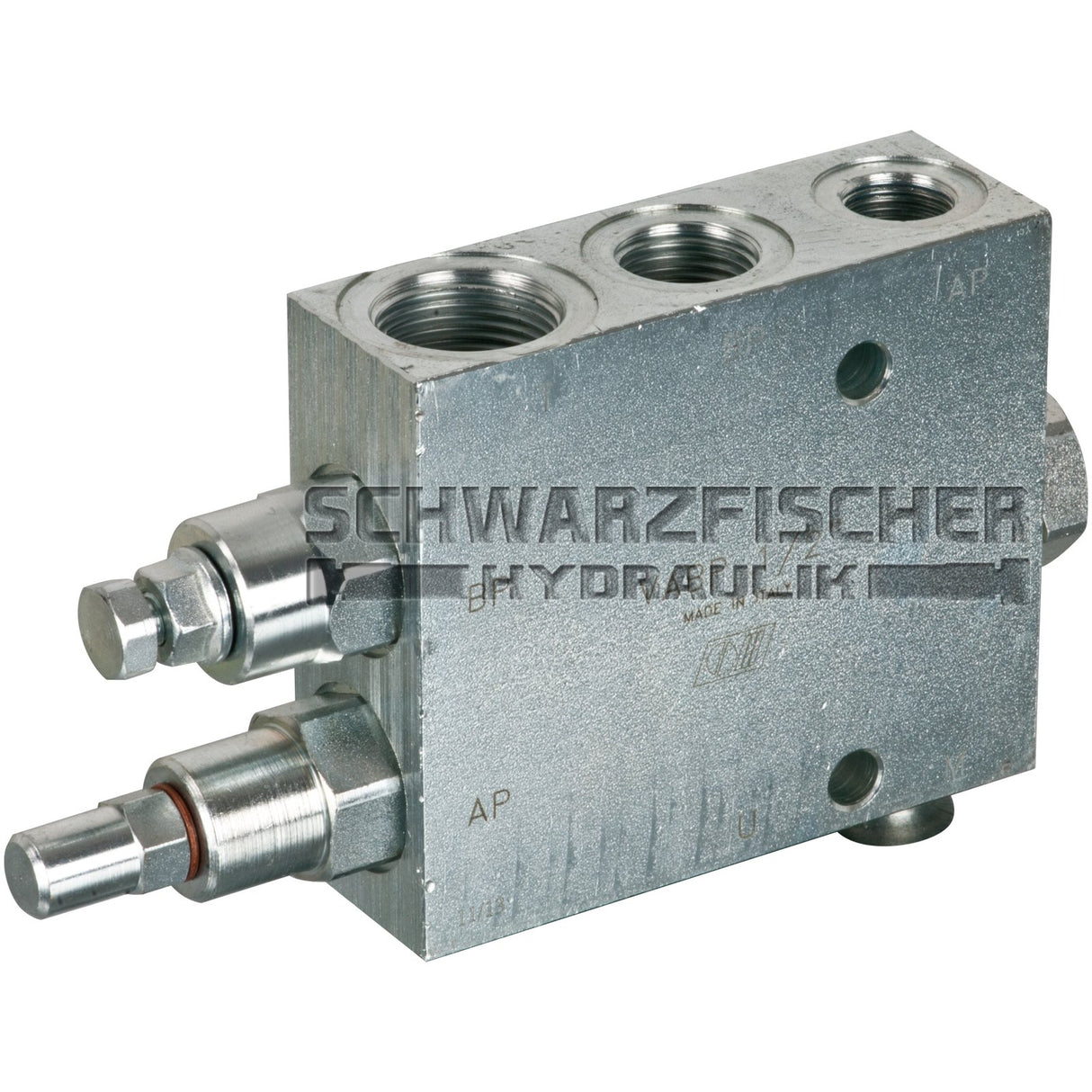 Hydraulik Ventil Abschaltventil VABP für Pumpen Nieder/Hochdruck von Schwarzfischer Hydraulik