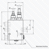 Hydraulik Ventil Abschaltventil VABP für Pumpen Nieder/Hochdruck von Schwarzfischer Hydraulik