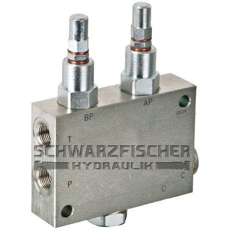 Hydraulik Vorspann - u. Sicherheitsventil speziell für Pflug, Tiefenlockerer VIA von Schwarzfischer Hydraulik