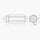 Hydraulik Ventil Rückschlagventil VU mit Innegewinde Ausführung wählbar von Schwarzfischer Hydraulik