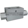 Hydraulik Ventil Sperrblock entsperrbares Rückschlagventil einfachwirkend VBPSE von Schwarzfischer Hydraulik