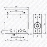 Hydraulik Ventil Spuranreißer Ventil Gassenmarkierungsventil VDFS von Schwarzfischer Hydraulik