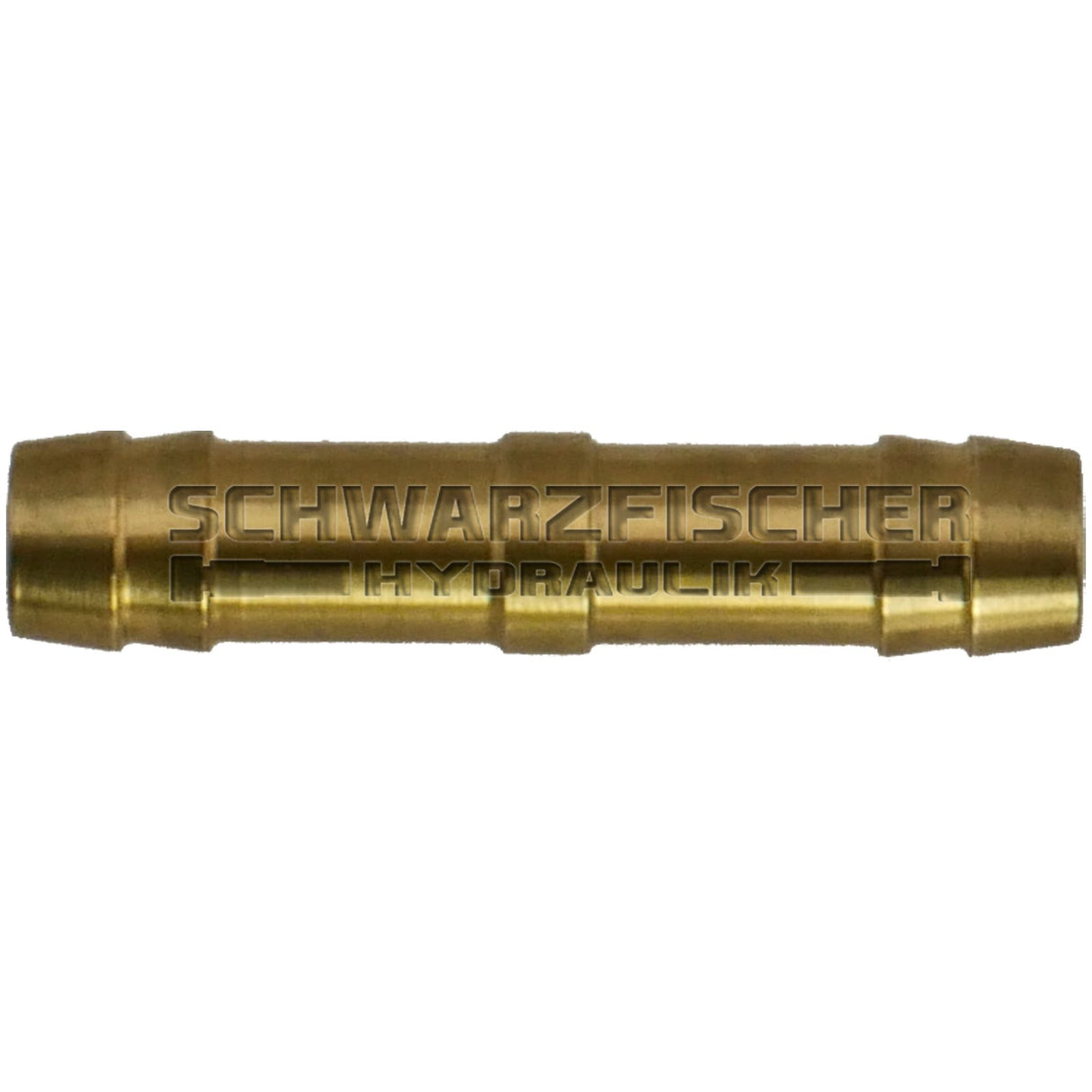 Schlauchverbinder Gerade in Messing von Schwarzfischer Hydraulik