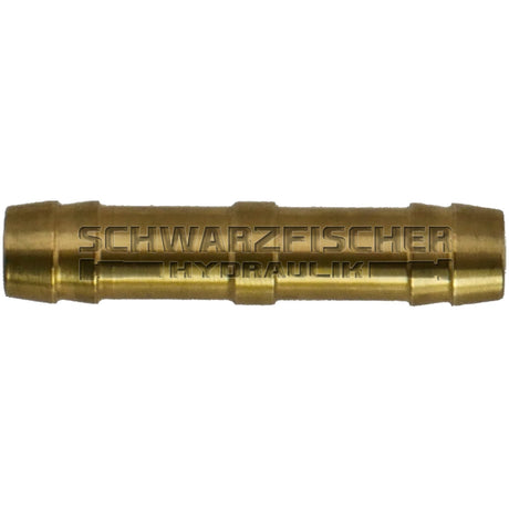 Schlauchverbinder Gerade in Messing von Schwarzfischer Hydraulik