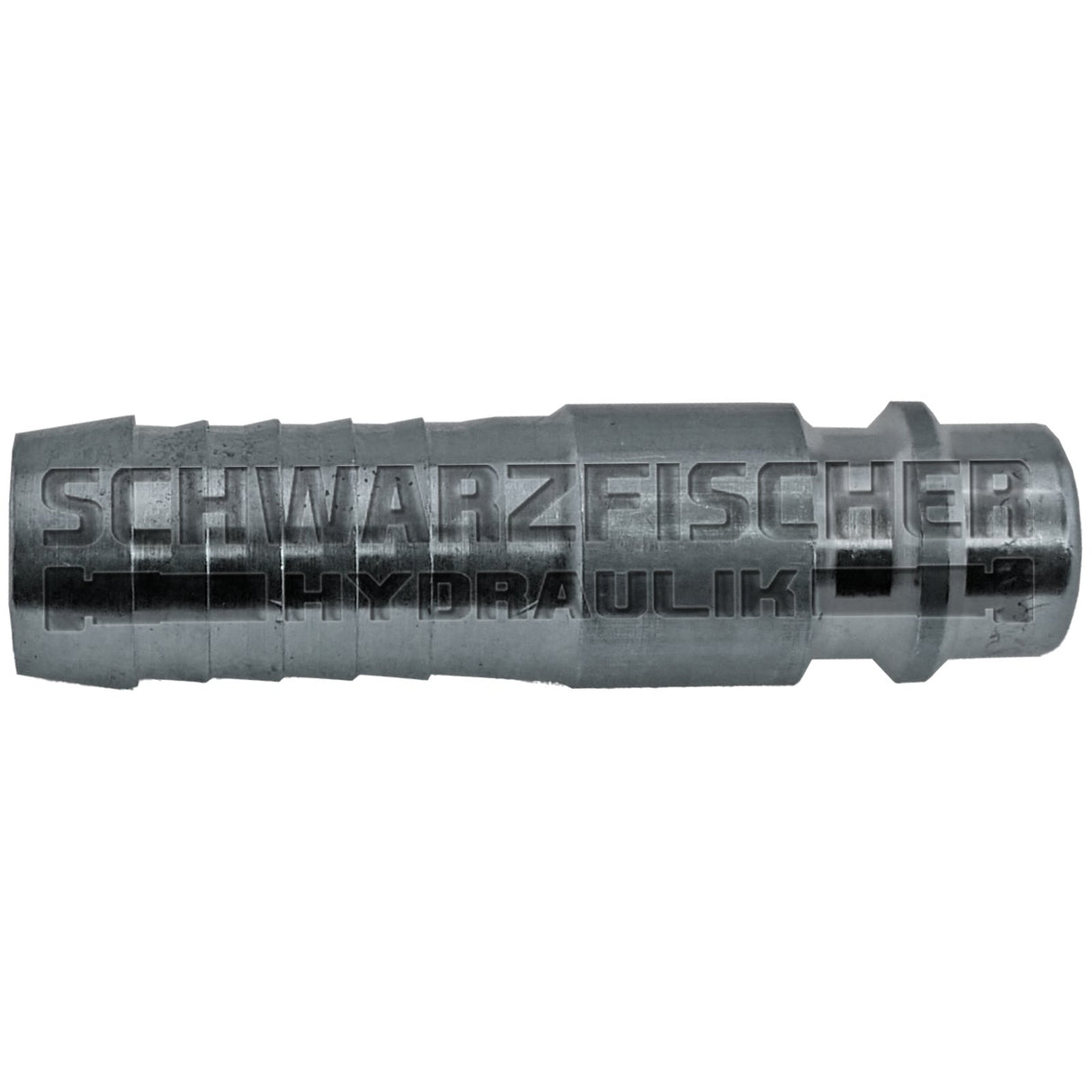 Druckluft - Schnellkupplungsstecker in Stahl gehärtet & verzinkt von Schwarzfischer Hydraulik