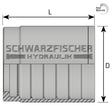 Standard Pressfassung 1SC/1SN/2SC (No Skive) von Schwarzfischer Hydraulik