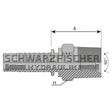 Standard Pressarmatur AGN 60° Innenkonus (NPTF - Gewinde) von Schwarzfischer Hydraulik