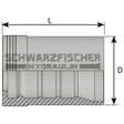 Interlock Pressfassung 4SH (Double Skive) von Schwarzfischer Hydraulik