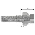 Interlock Pressarmatur AGF ORFS Stirndichtend von Schwarzfischer Hydraulik