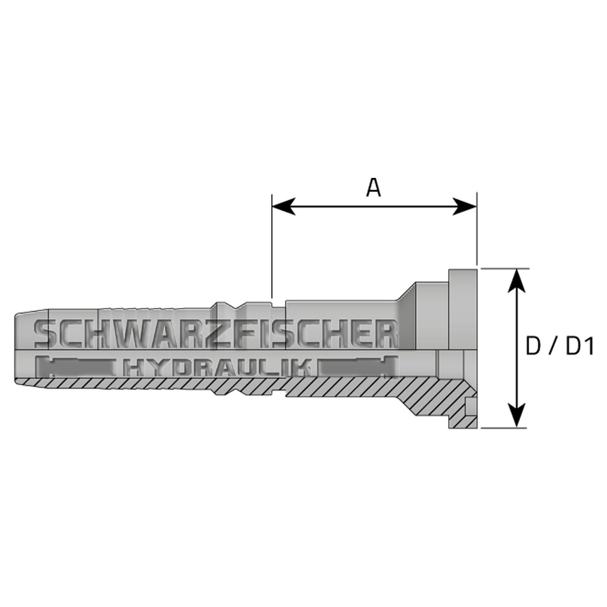 Interlock Pressarmatur Flanschanschluss 3000 PSI - Einteilig von Schwarzfischer Hydraulik