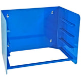 Lochwand Wandhalter für 4 Sortimentskästen / Stahlblechkästen