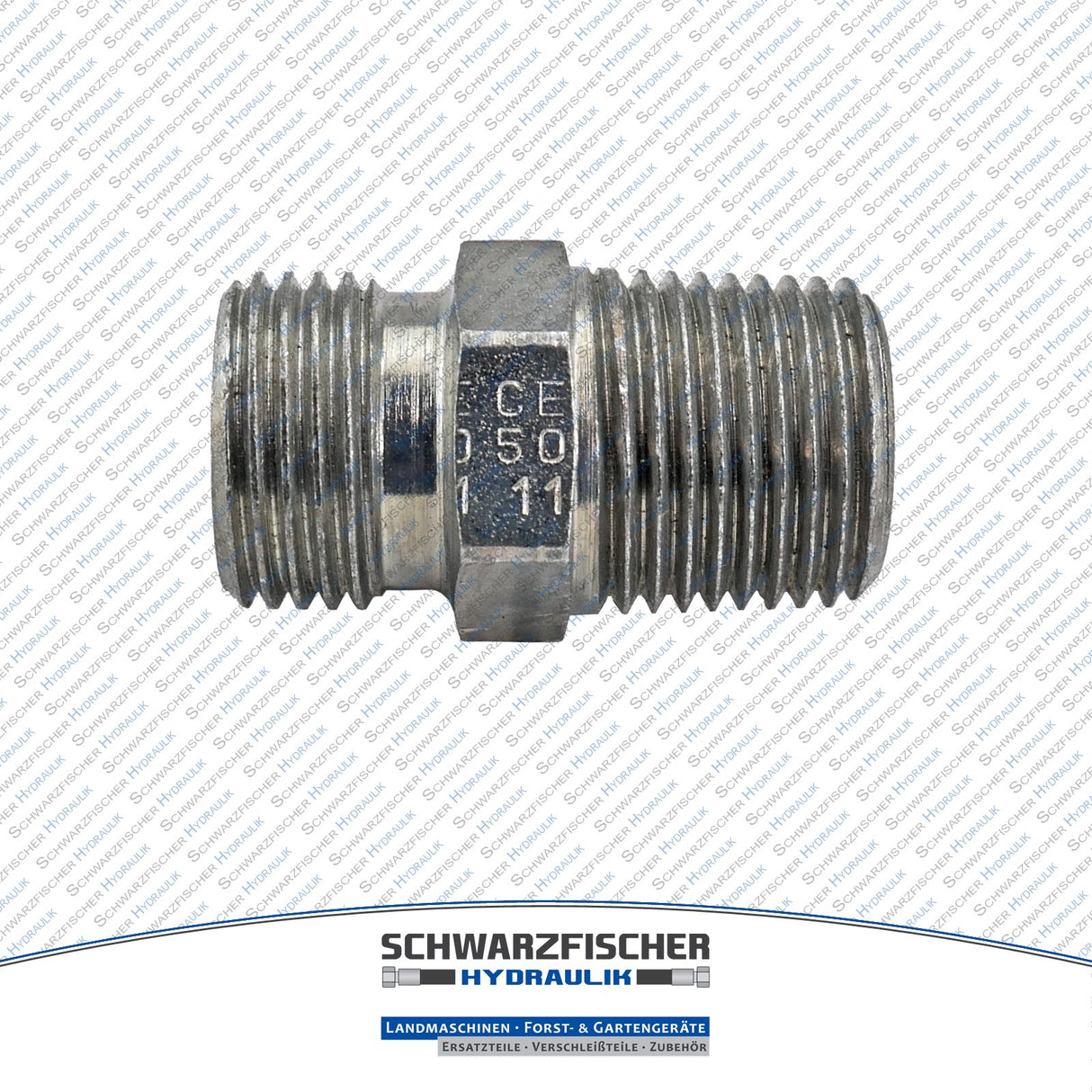 Hochdruck Doppelnippel / NPT Adapter von Schwarzfischer Hydraulik