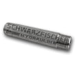 Rohrdoppelnippel in Edelstahl 1.4571 | R 2 1/2" von Schwarzfischer Hydraulik