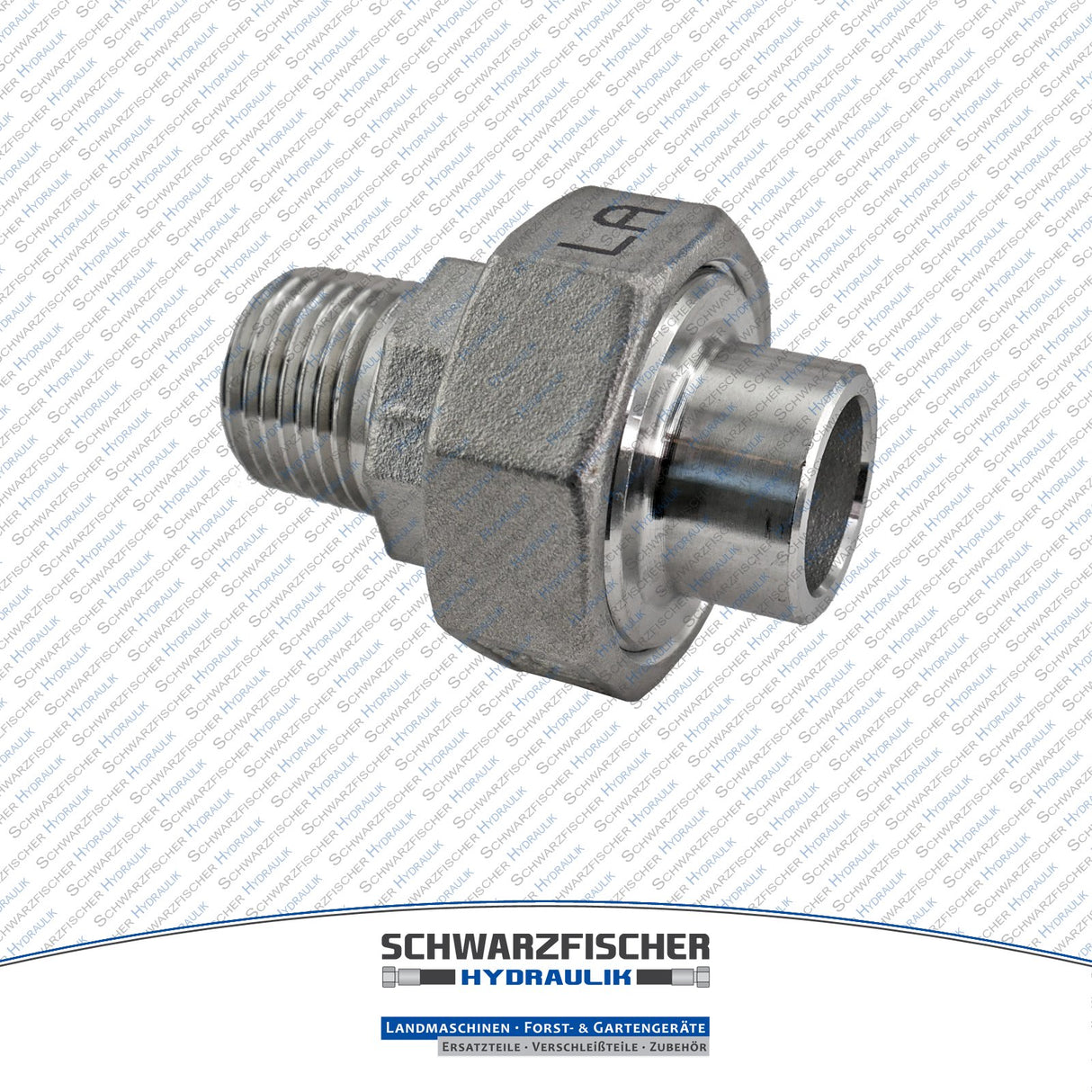 Verschraubung Schweißfitting trennbar konisch dichtend aus Edelstahl von Schwarzfischer Hydraulik