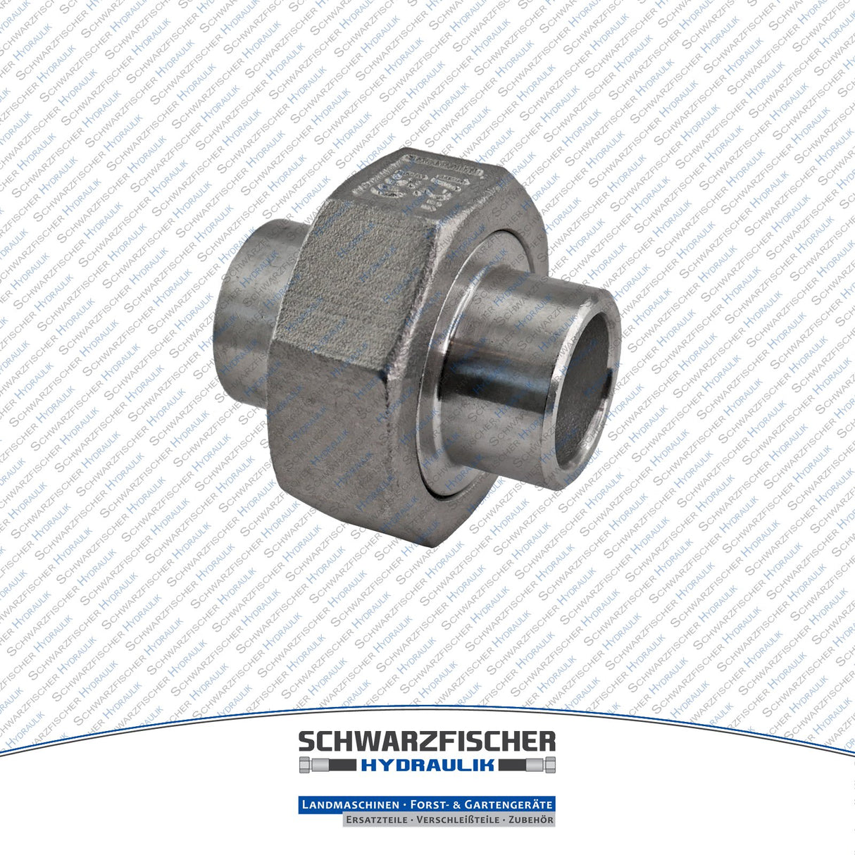 Verschraubung Schweißfitting trennbar konisch dichtend aus Edelstahl von Schwarzfischer Hydraulik