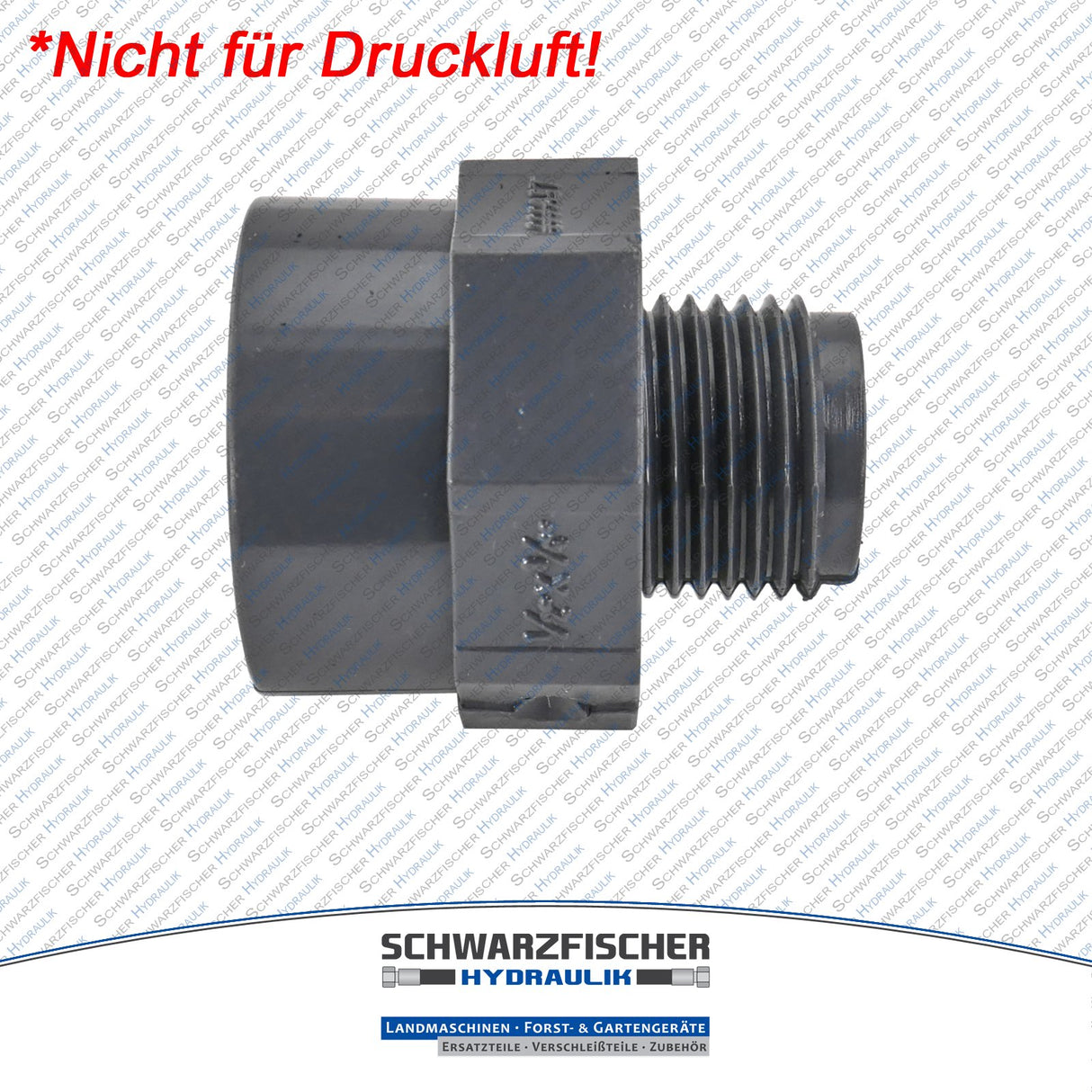 Reduziernippel Kunststofffitting PVC - U von Schwarzfischer Hydraulik