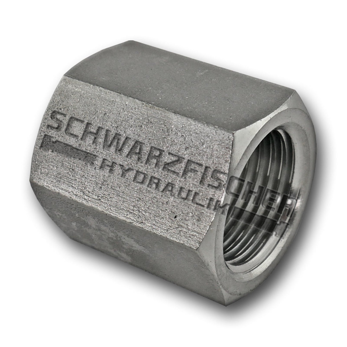 Muffe / Reduziermuffe in Edelstahl 1.4571 von Schwarzfischer Hydraulik