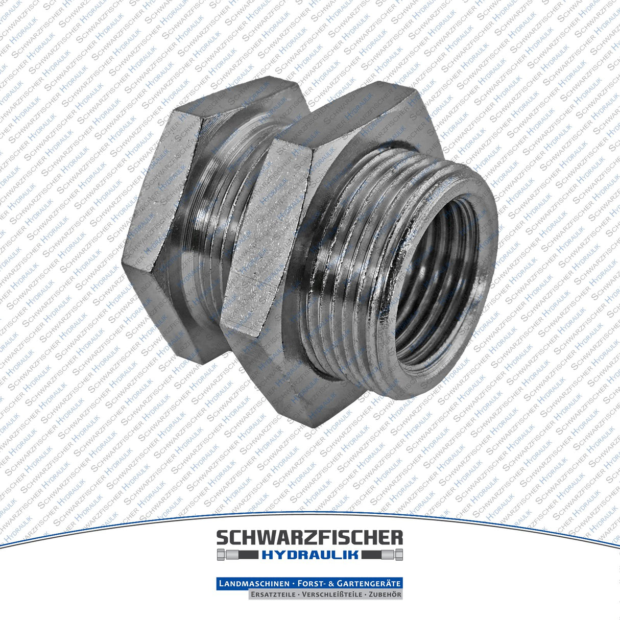 Schottverschraubung in Edelstahl 1.4571 von Schwarzfischer Hydraulik