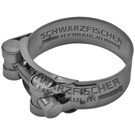 Gelenkbolzenschelle, Bandschelle, Schlauchschelle V2A von Schwarzfischer Hydraulik