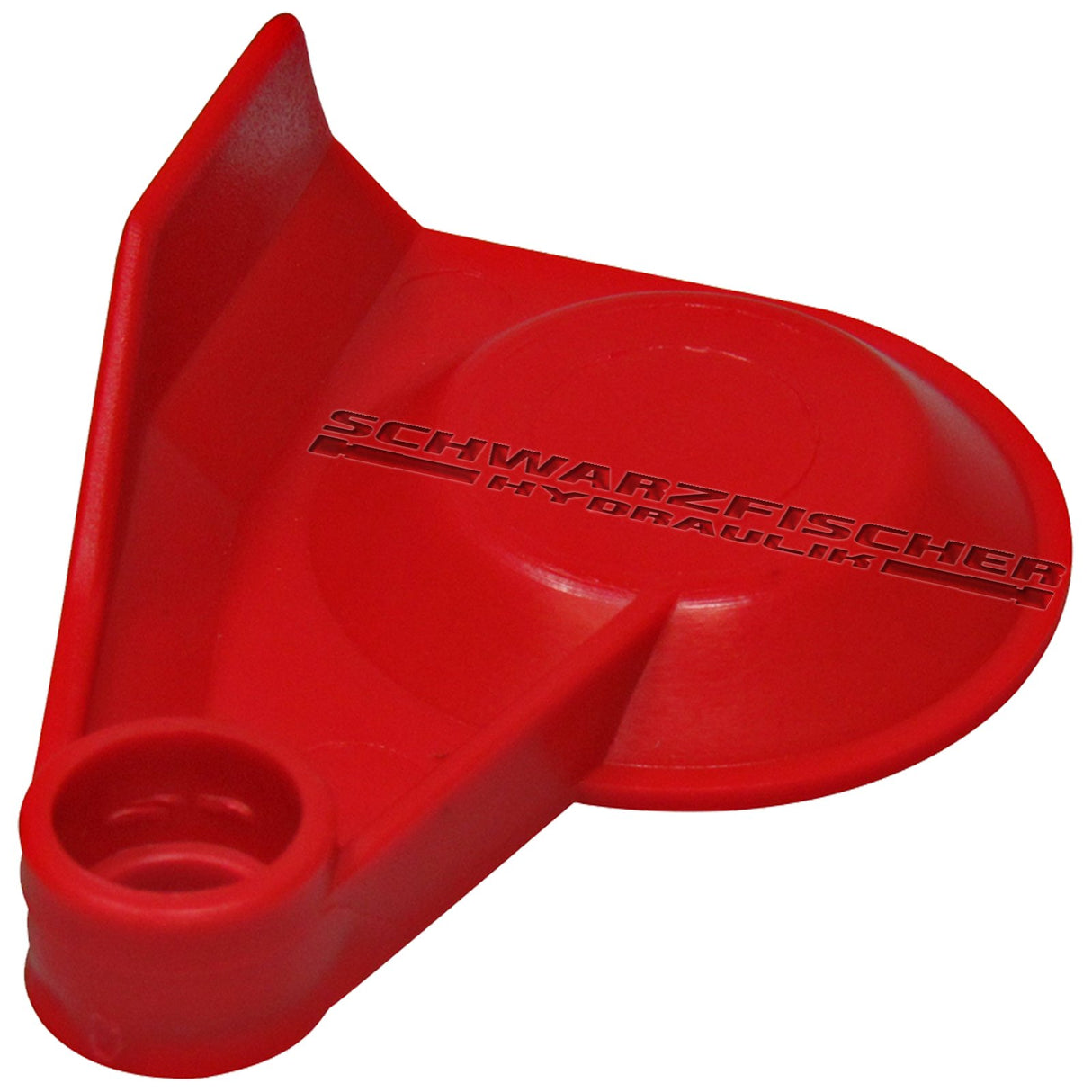 Ersatzdeckel für Kupplungskopf in Rot von Schwarzfischer Hydraulik