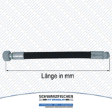 Hydraulikschlauch 2SC DN06 - 08L DKOL/CEL M14x1,5 | Längen bis 5000mm von Schwarzfischer Hydraulik