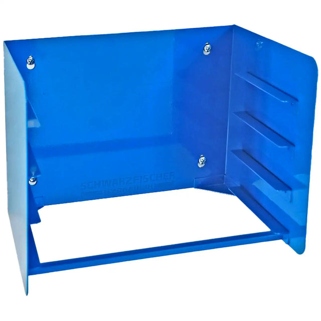 Lochwand Wandhalter für 4 Sortimentskästen / Stahlblechkästen von Schwarzfischer Hydraulik