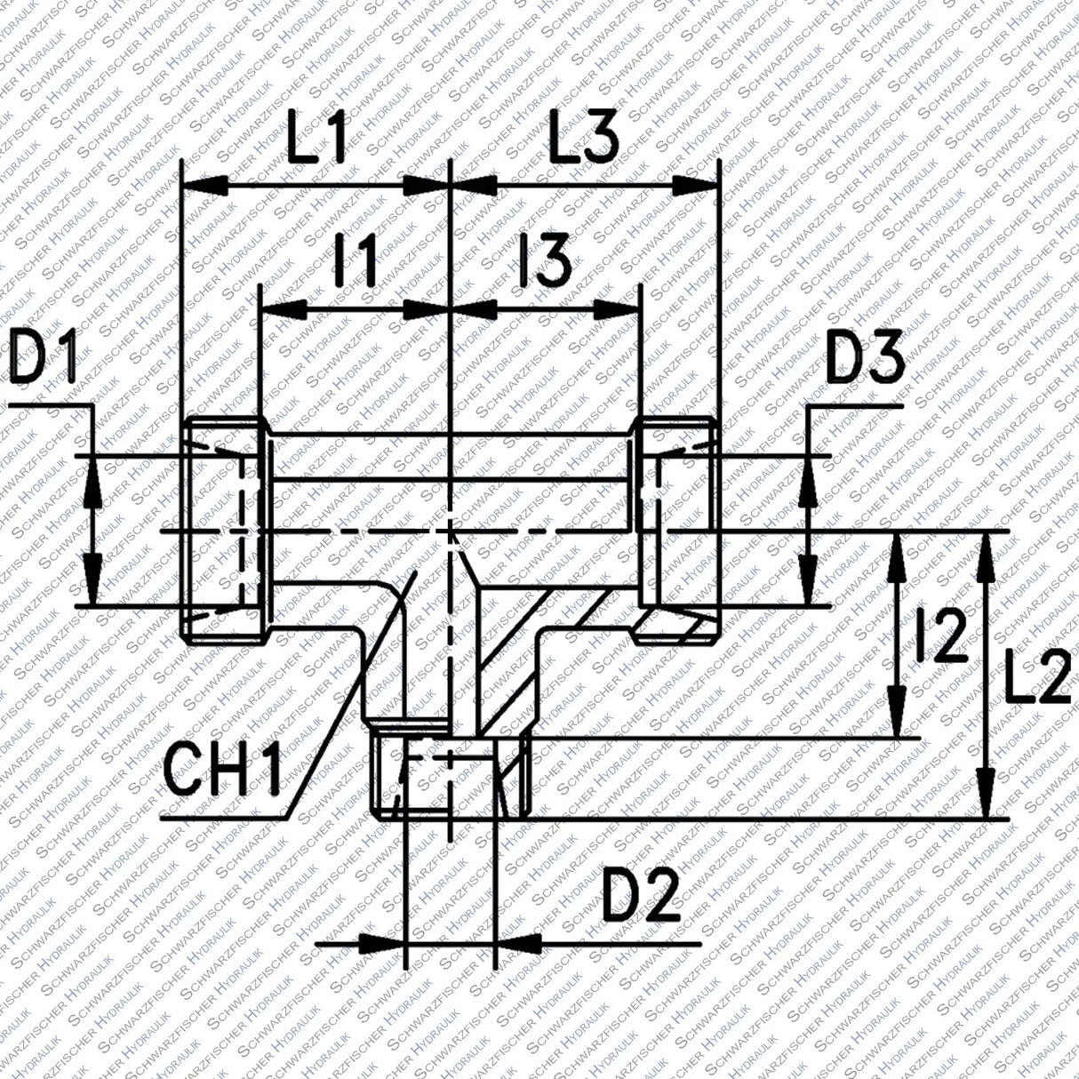 T - Reduzierverschraubung TR - LX von Schwarzfischer Hydraulik